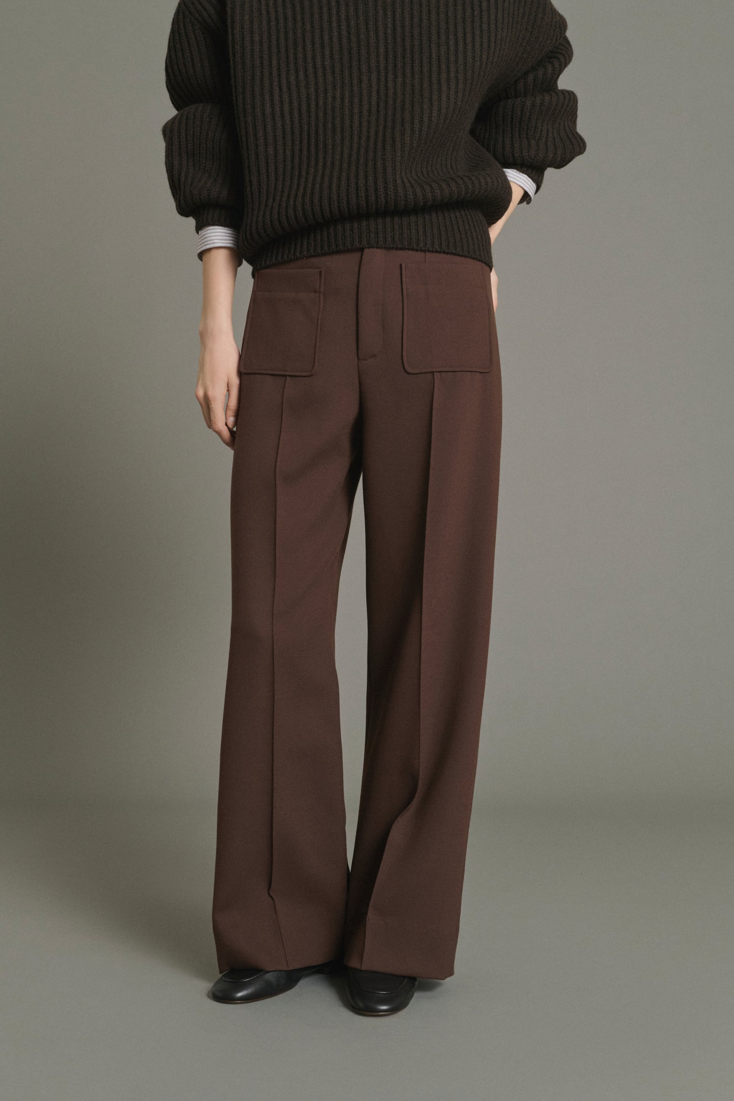 Pantaloni Harry - Marrone - Donna