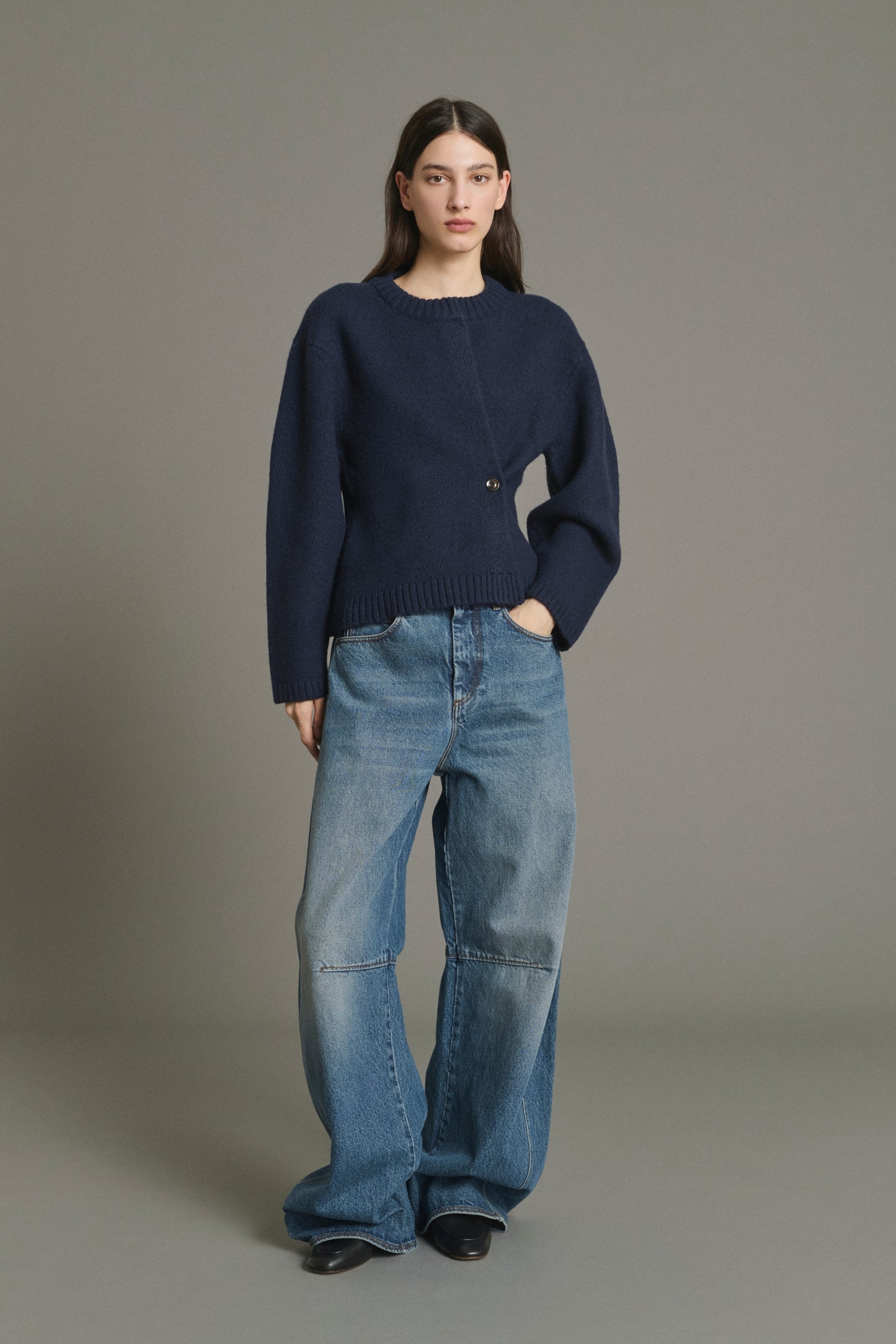 Jeans Gaspard - Bleu - Coton - Donna