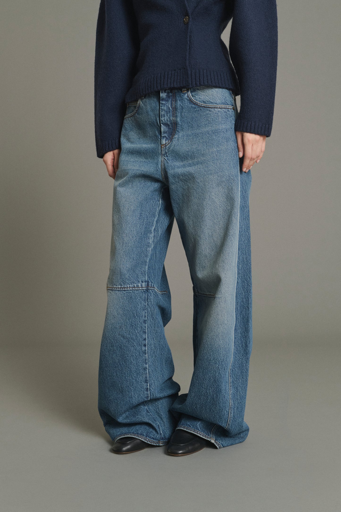 Jeans Gaspard - Bleu - Coton - Donna