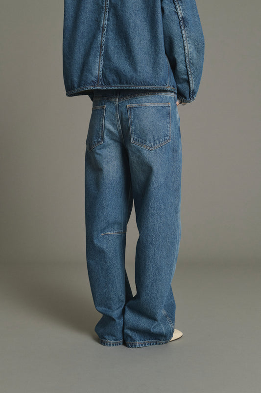 Jeans Eliott - Bleu Denim ampio donna - Soeur