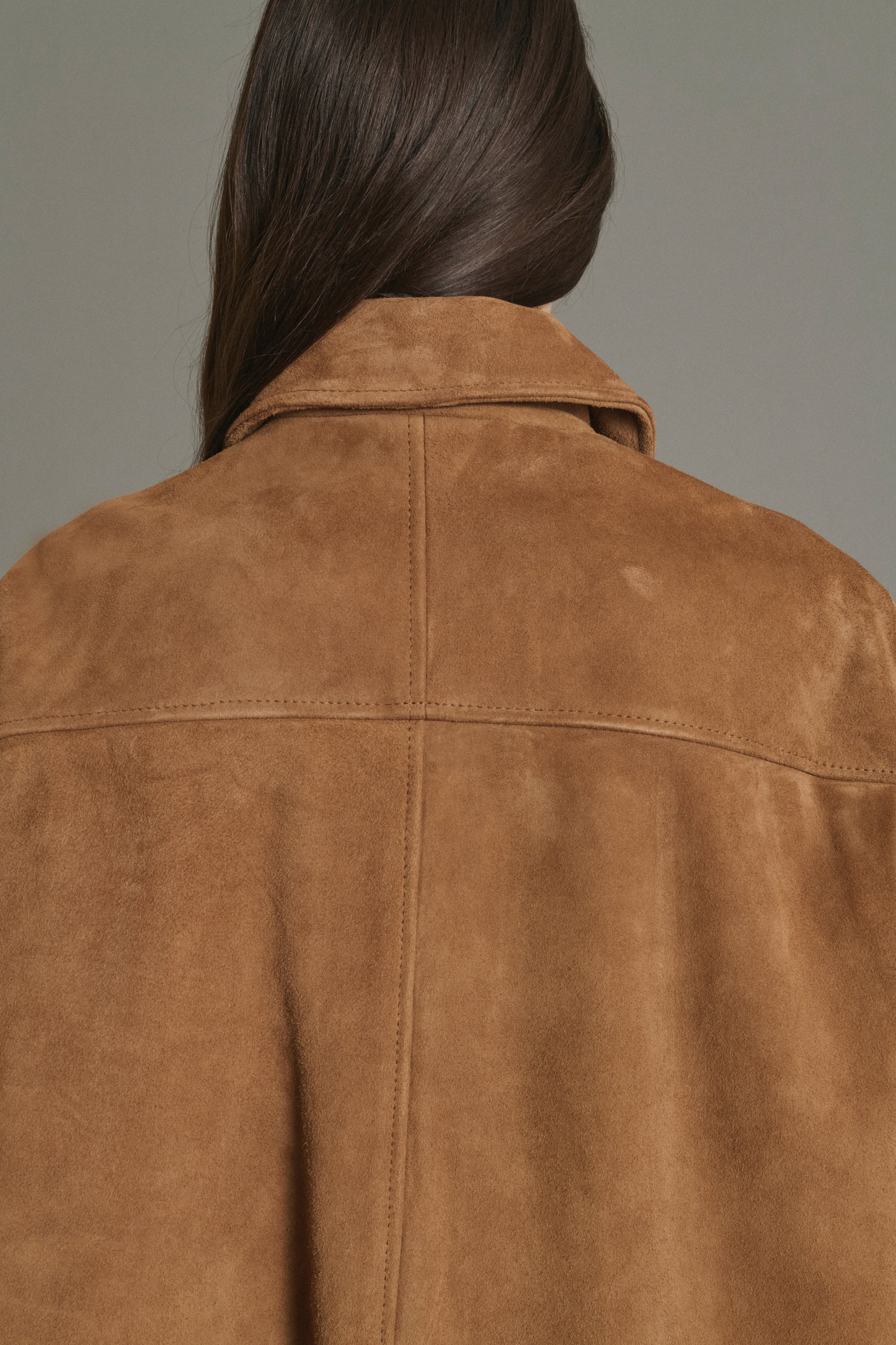 Giacca Vincenzo - Naturale in crosta di pelle donna - Soeur