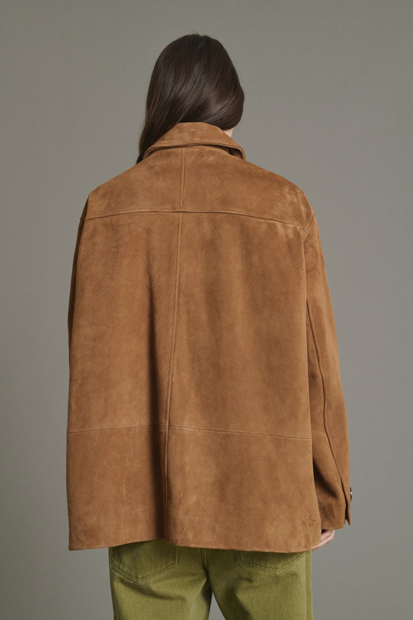 Giacca Vincenzo - Naturale in crosta di pelle donna - Soeur
