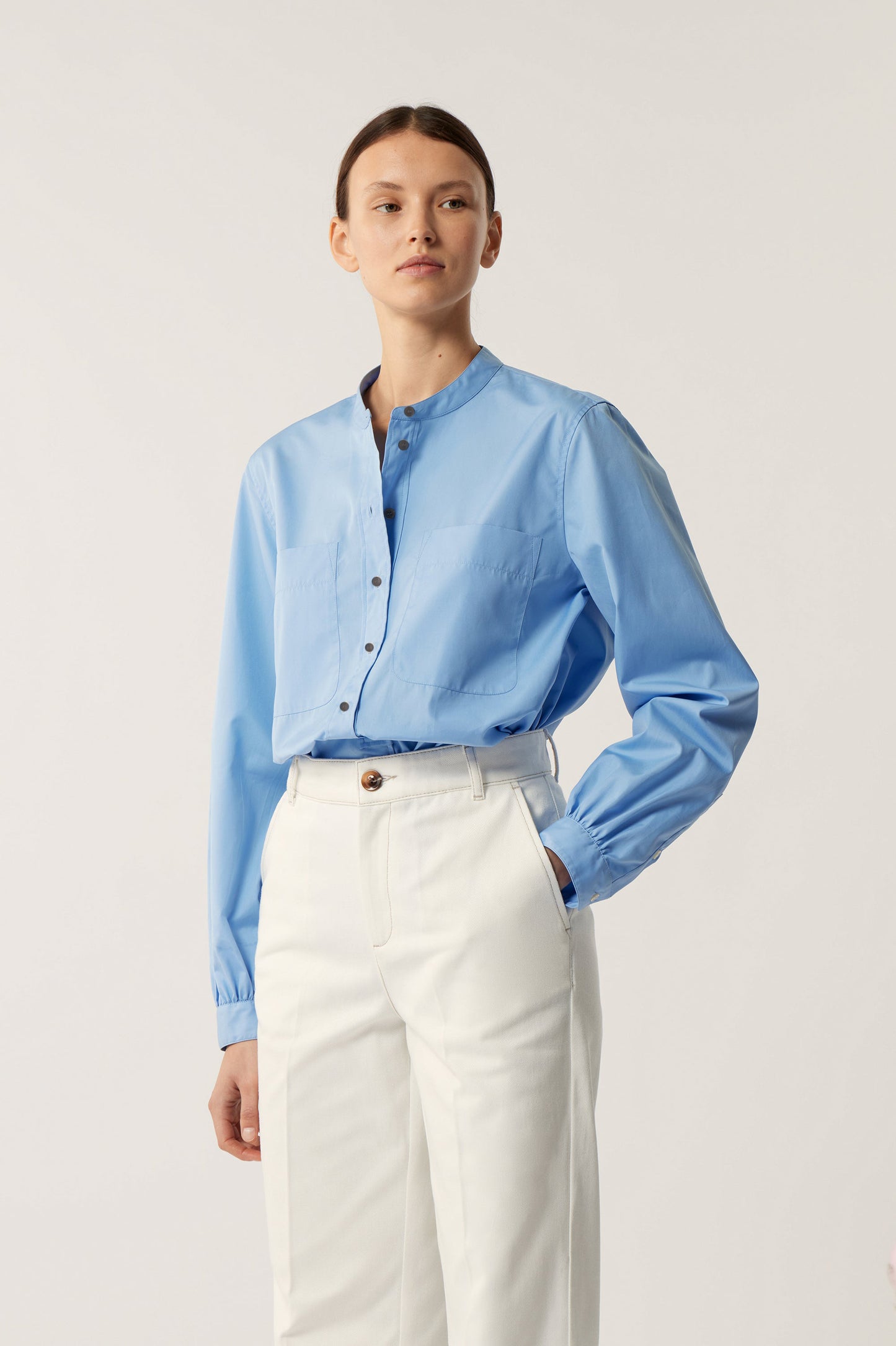 CAMICIA LAURETTE BLU