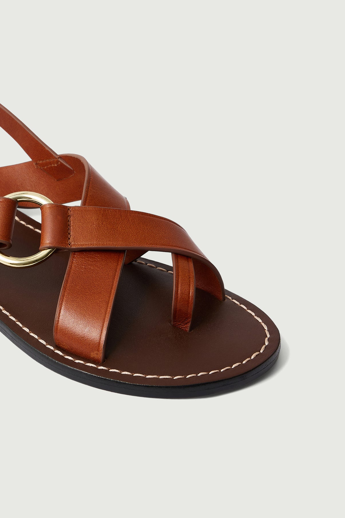 Florence Brown Sandals vue 4