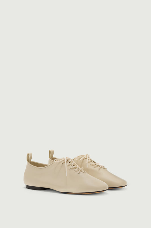 Derbies Orso - Avorio Pelle Morbida Donna - Soeur