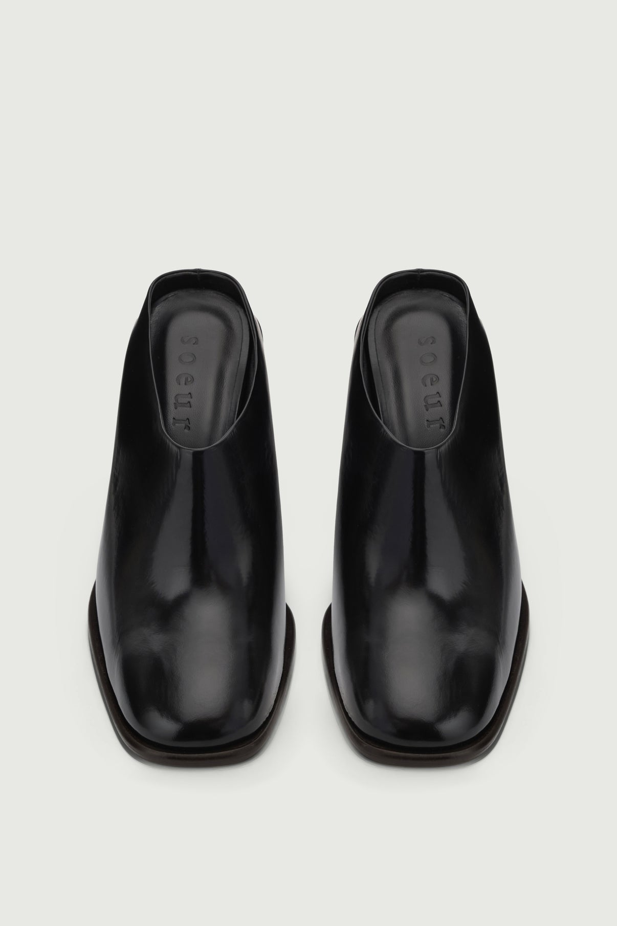 Mules Elba - Nero - Pelle - Donna vue 3