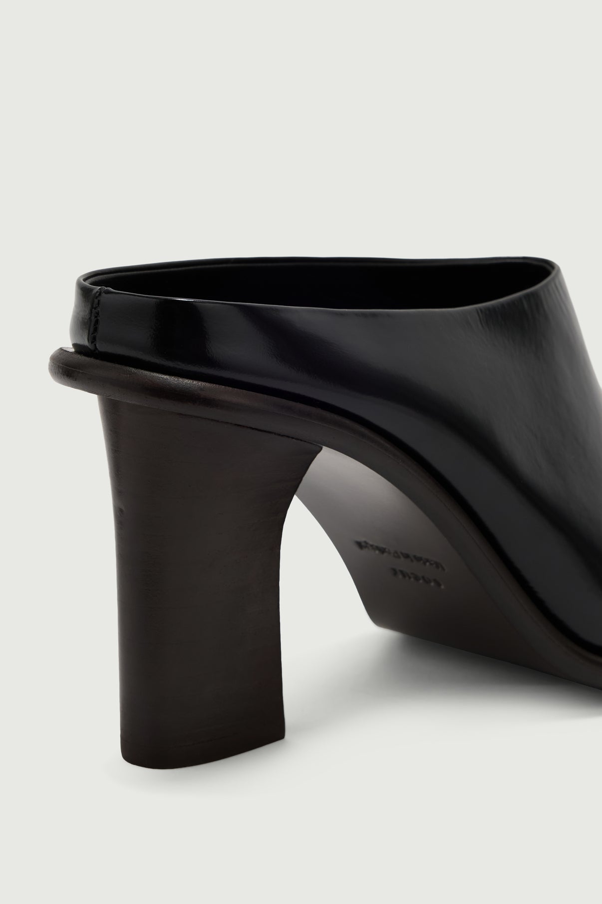 Mules Elba - Nero - Pelle - Donna vue 4