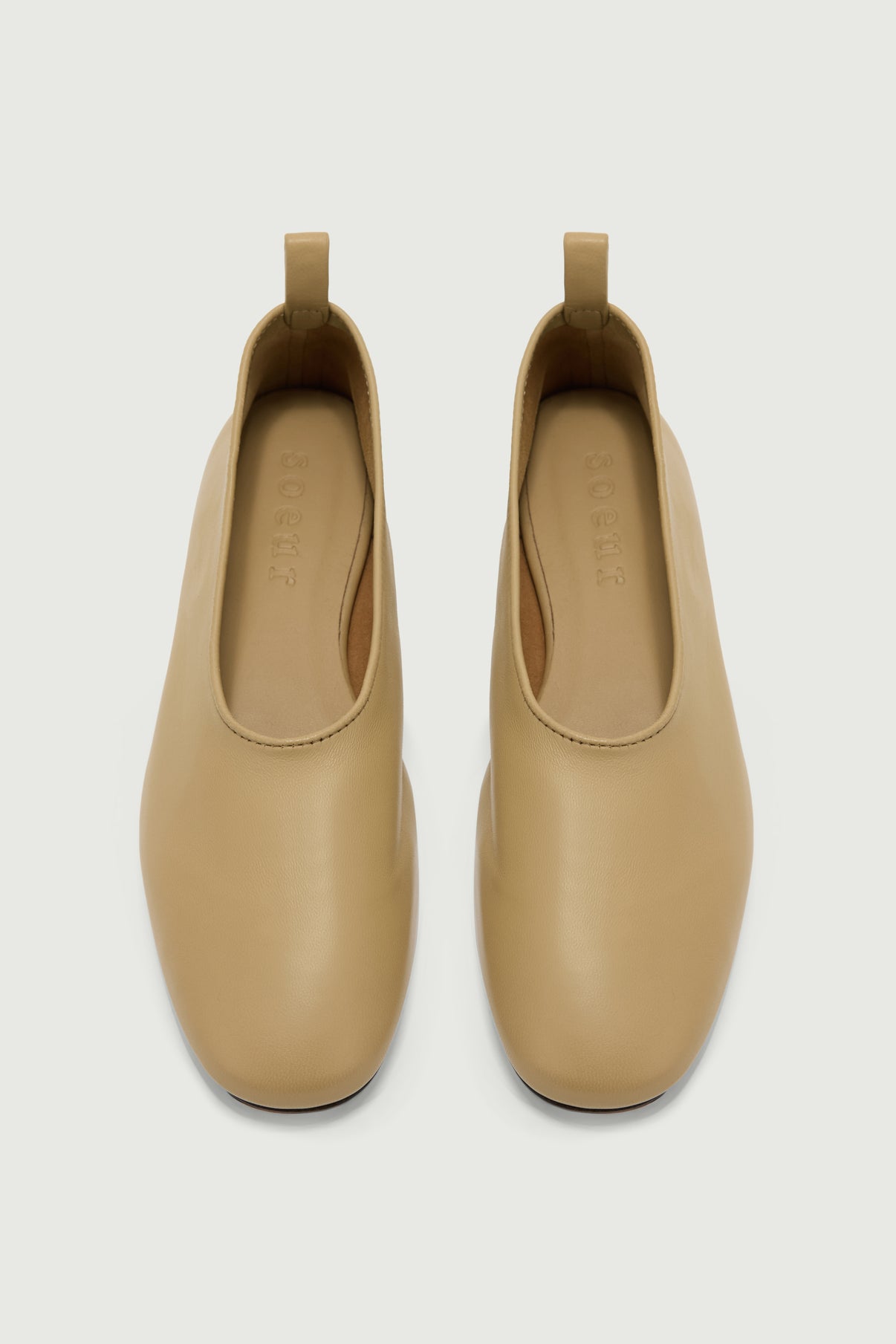 Ballerinas Bala - Beige - Pelle - Donna vue 3