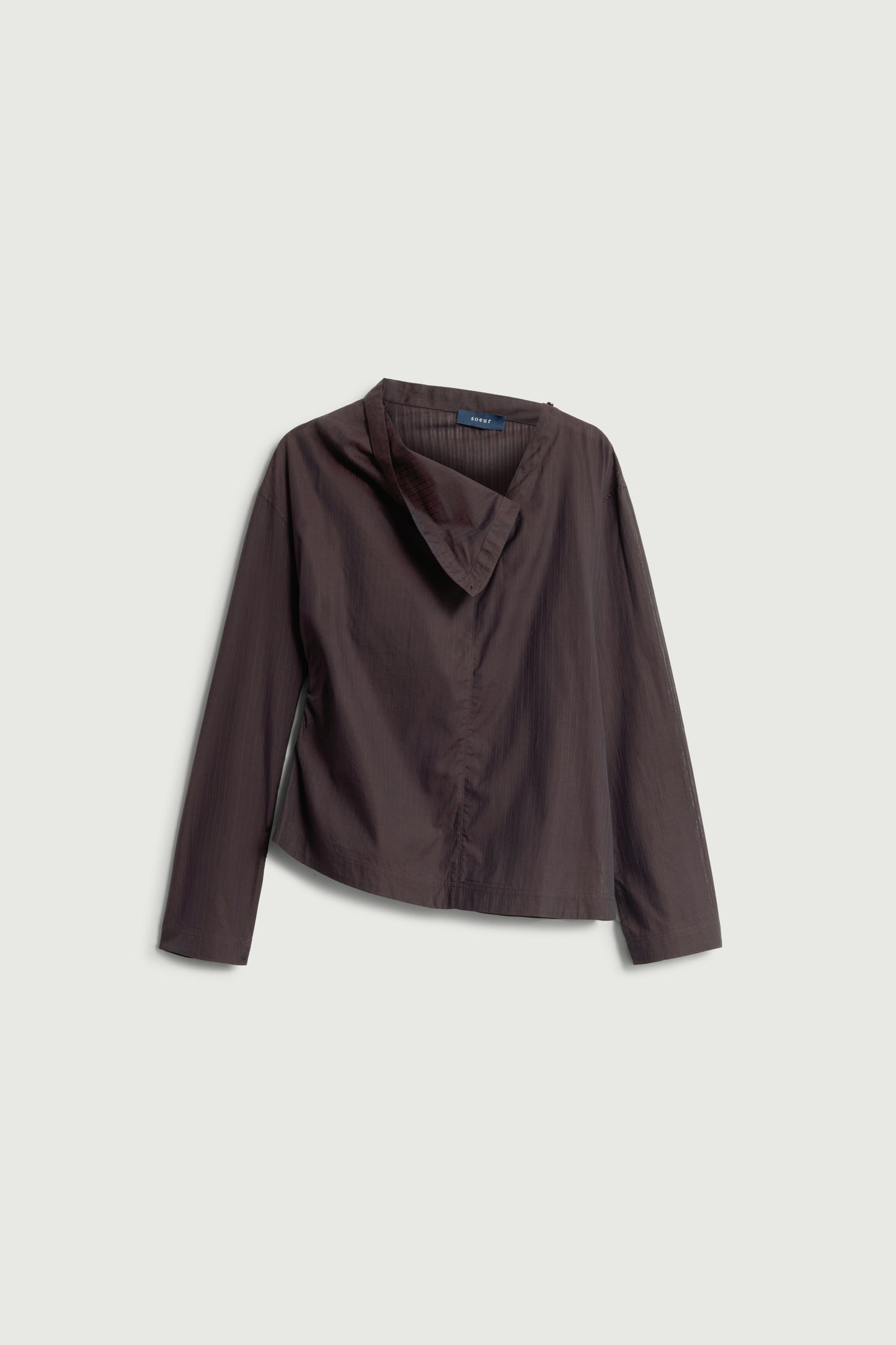 Blusa Lana - Fico/Marrone - Cotone - Donna