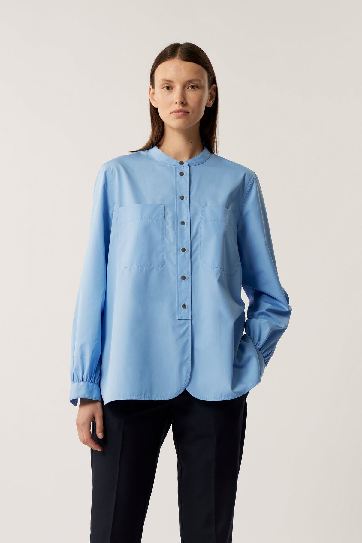 CAMICIA LAURETTE BLU vue 3