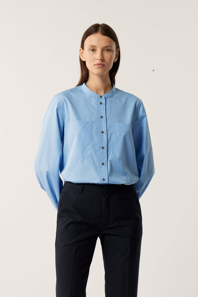 CAMICIA LAURETTE BLU