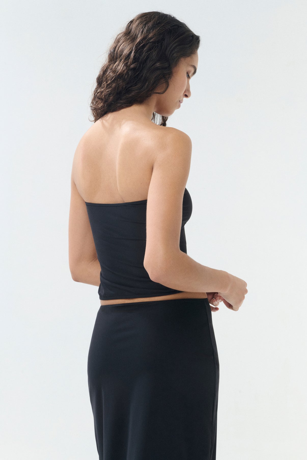 Top Il Top Bandeau - Nero/Marrone - Donna vue 2