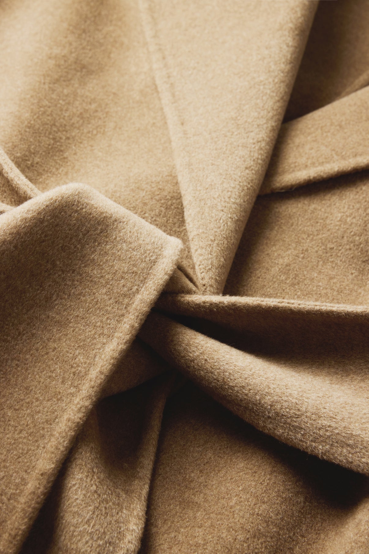 Manteau Harvard - Camel Chiné - Laine - Femme vue 7