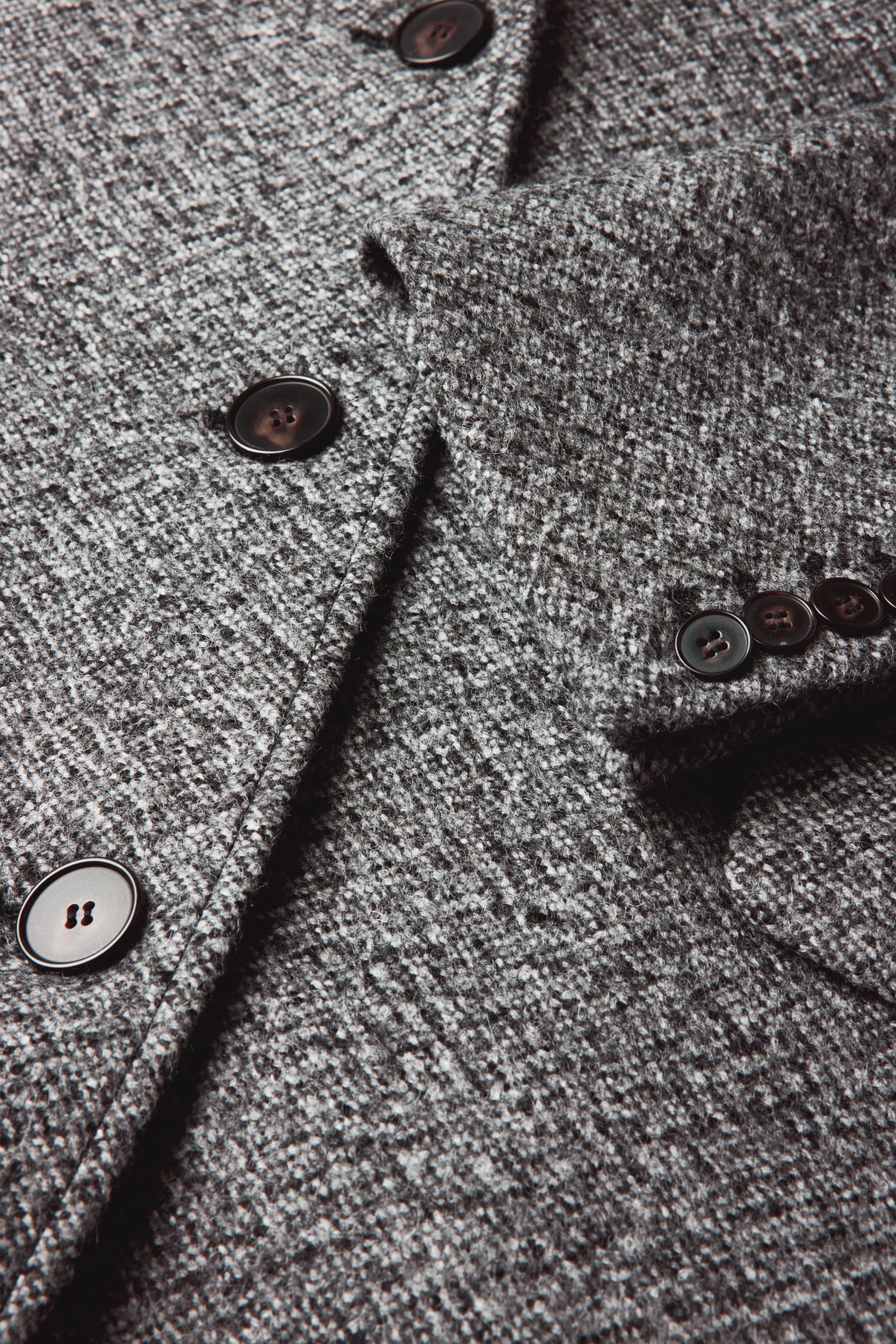 Cappotto Leon - Grigio/Nero - Lana - Donna vue 8
