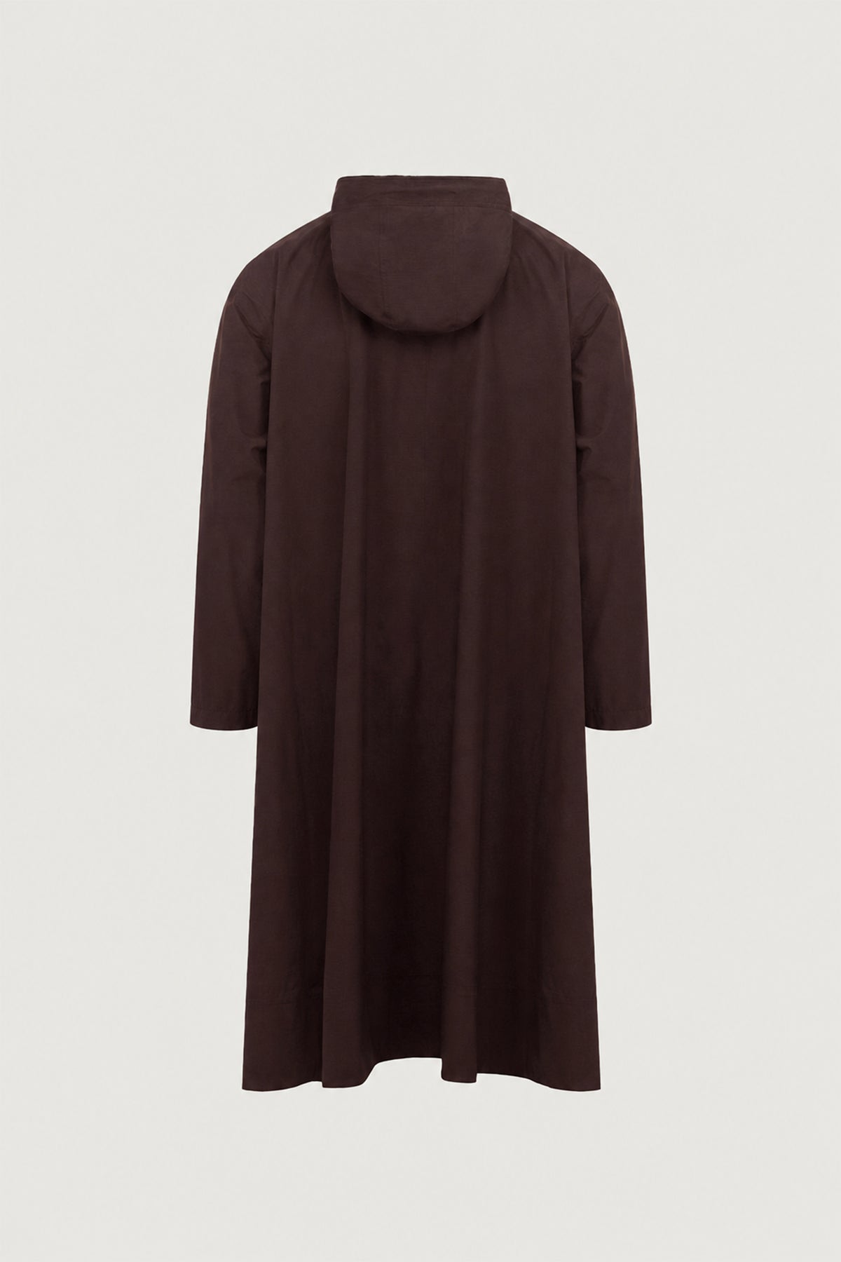 Trench Pradel chocolat en nylon recyclé | Soeur x K-Way® vue 7