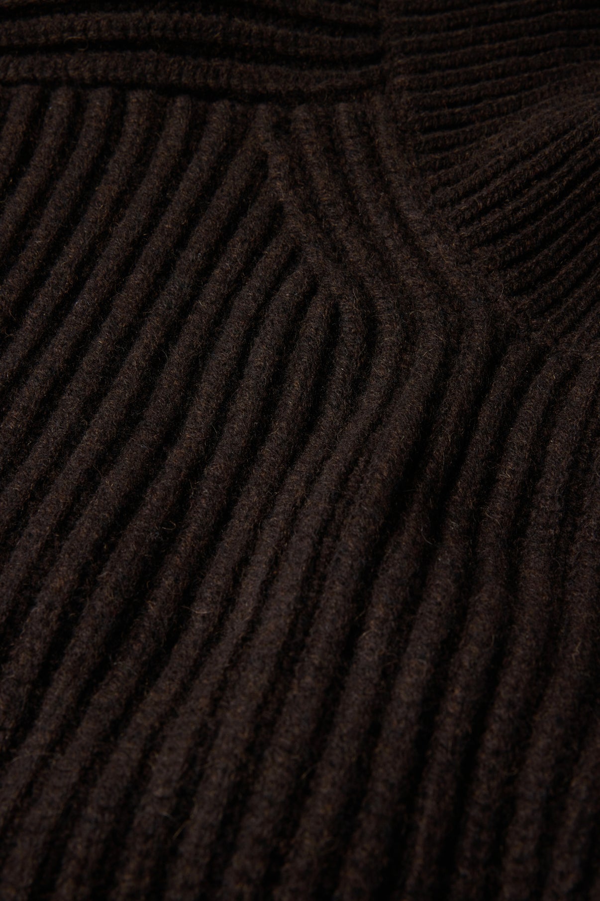 Maglione Flamand - Cioccolato - Lana Merino - Donna vue 5
