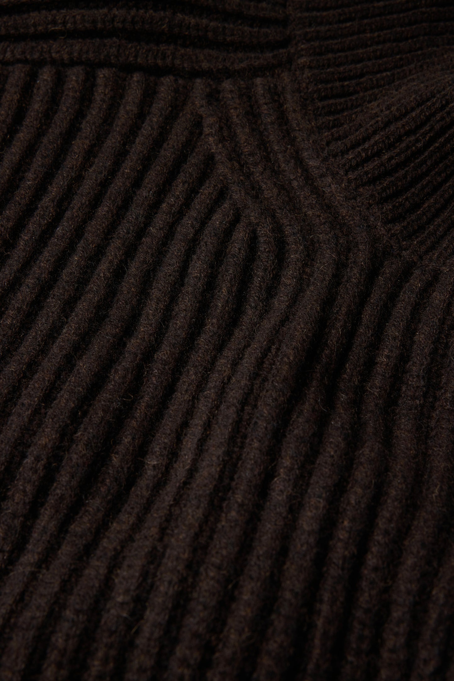 Maglione Flamand - Cioccolato - Lana Merino - Donna
