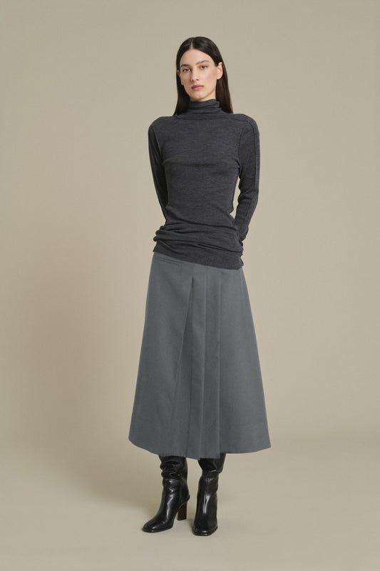 Gonna Varna- Grigio Melange - Donna