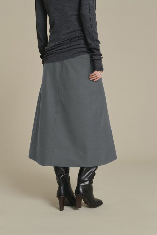 Gonna Varna- Grigio Melange - Donna