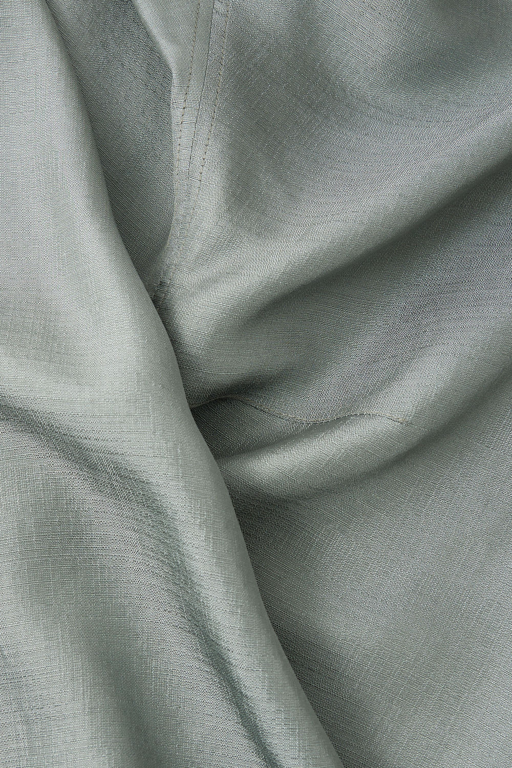 Robe Foggia - Bleu Glacé Foncé - Soie - Femme vue 7