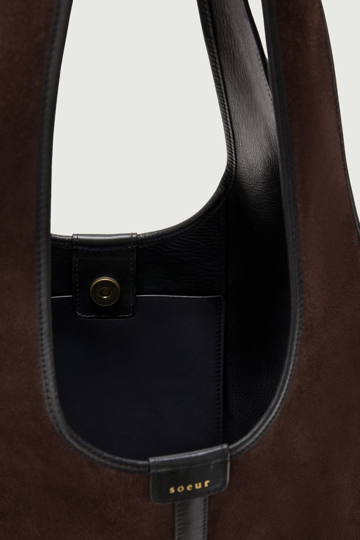 Cabas Douce - Marrone Scuro - Pelle - Donna