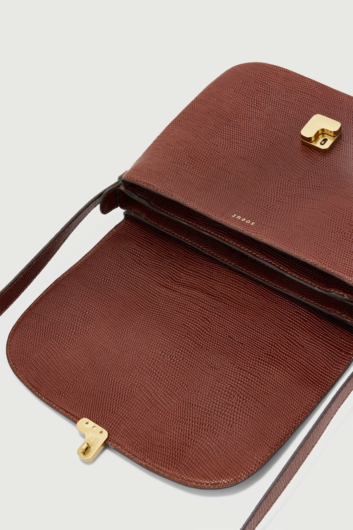 Borsa Bellissima Maxi - Cognac - Pelle - Donna vue 4