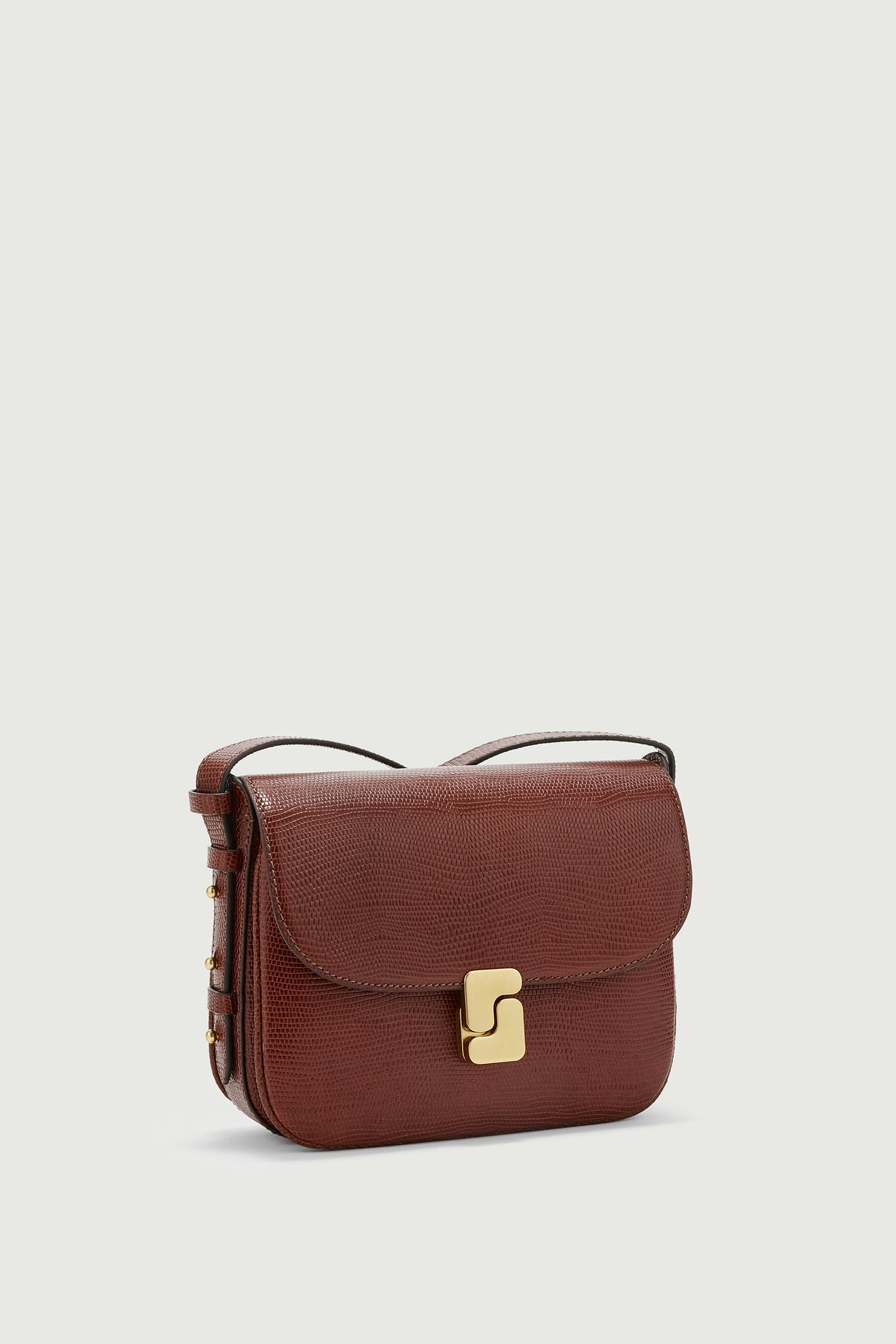 Borsa Bellissima Mini - Cognac - Pelle - Donna vue 2