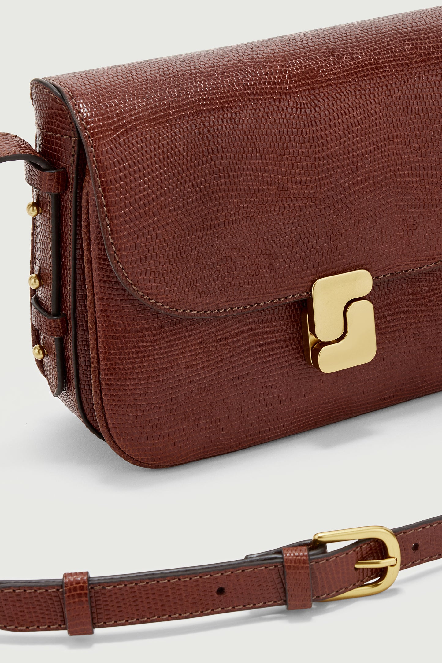 Borsa Bellissima Mini - Cognac - Pelle - Donna