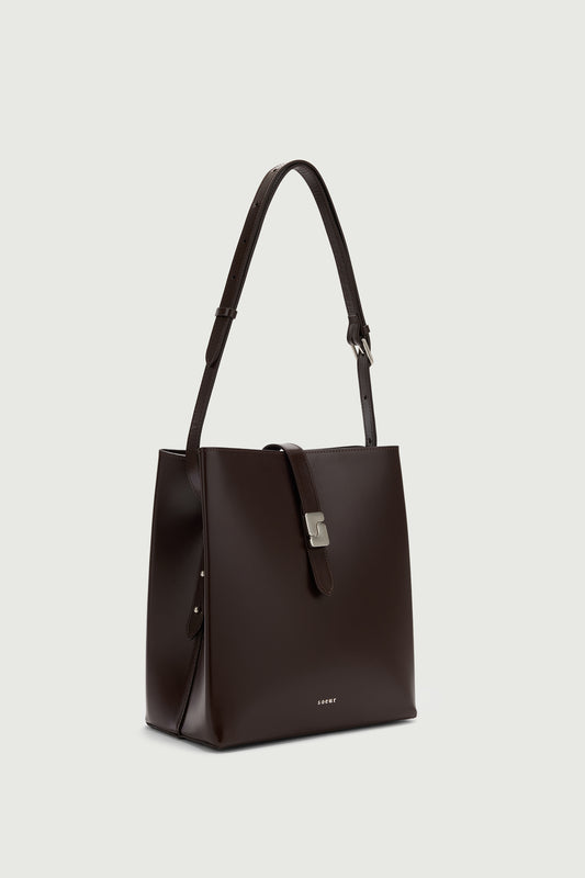Borsa Bello - Marrone Caldo - Pelle - Donna