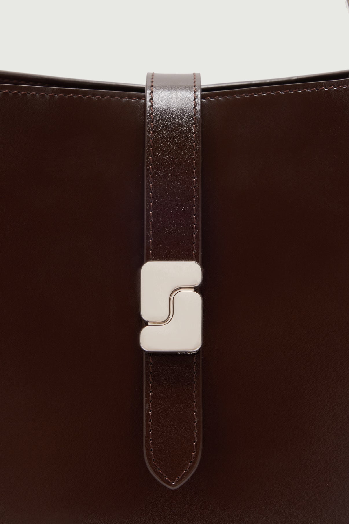 Borsa Bello Mini - Marrone Caldo - Pelle - Donna vue 3