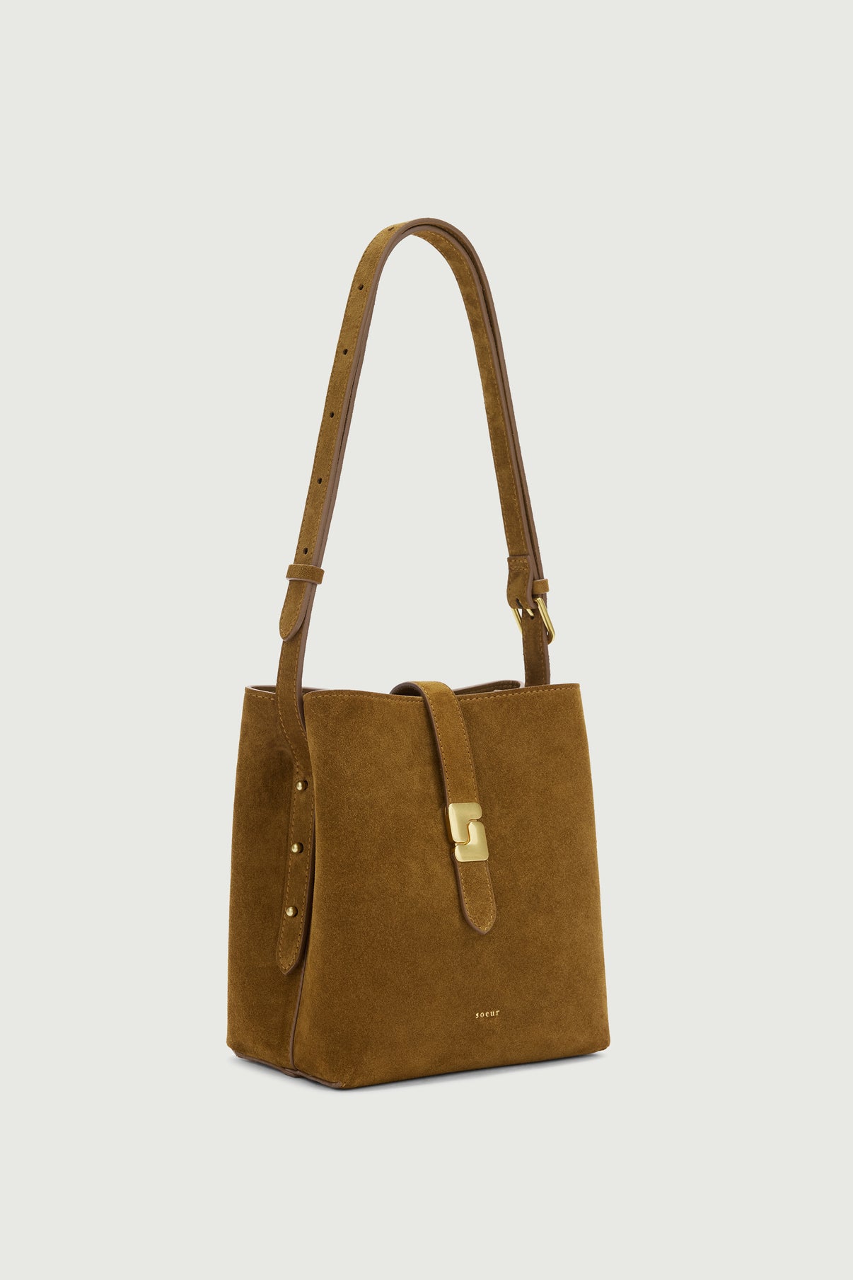 Borsa Bello Mini - Caramello - Pelle - Donna vue 2
