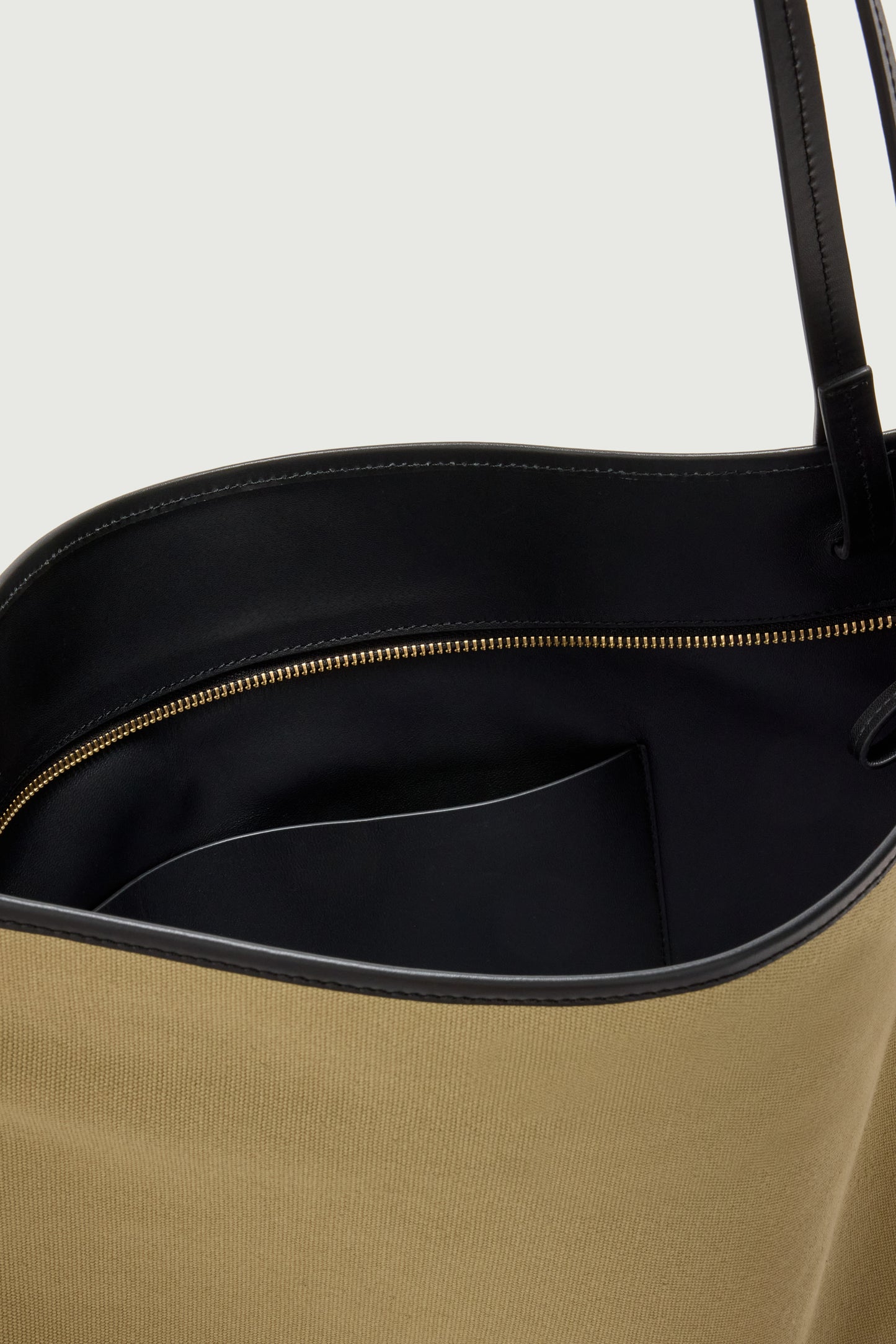 Cabas Darla - Beige/Nero - Cotone - Donna