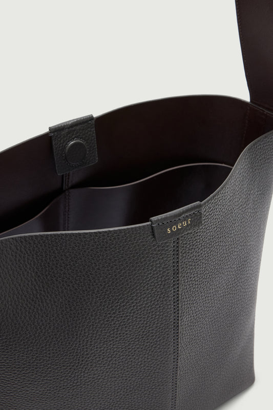 Borsa Saudade Mini - Acciaio - Pelle - Donna