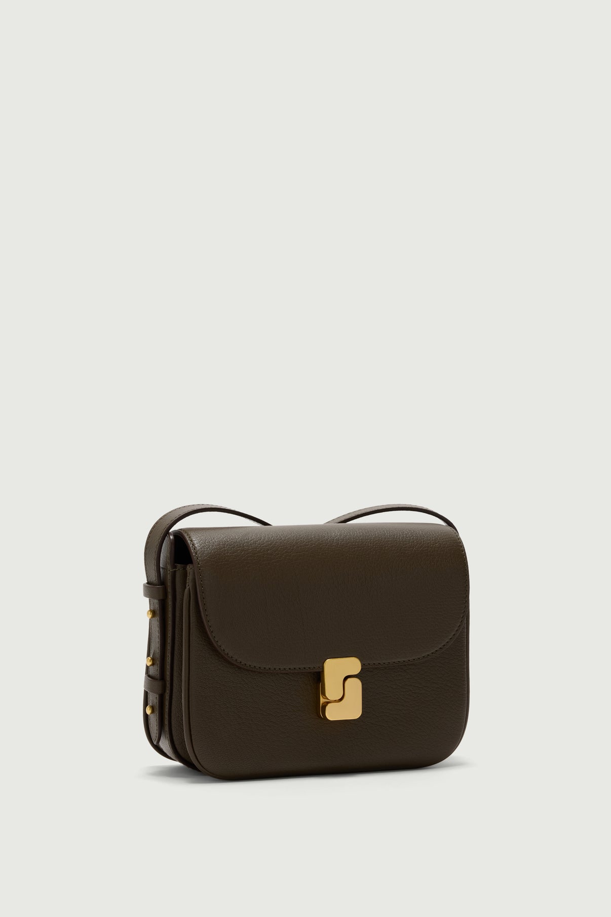 Sac Bellissima Mini - Kaki Foncé - Cuir - Femme vue 2