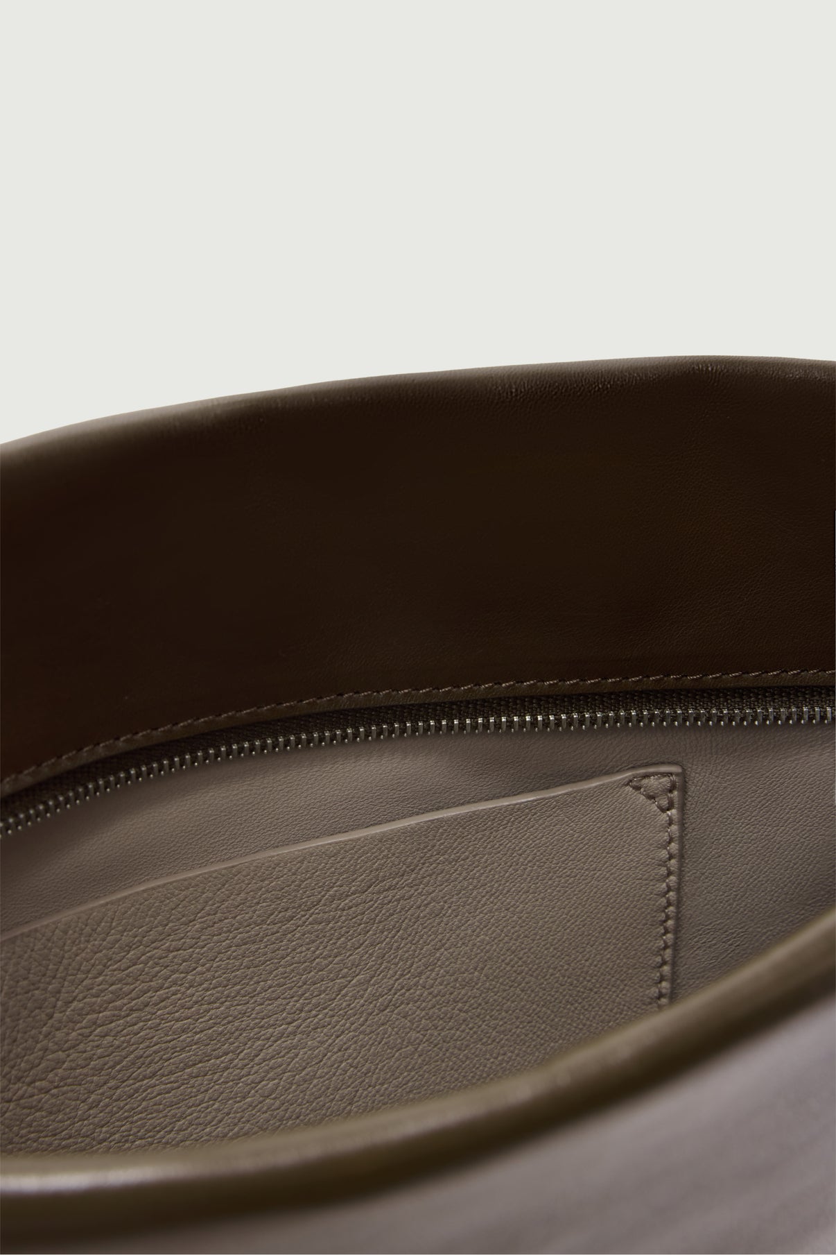 Cabas Gia - Kaki - Pelle - Donna vue 3
