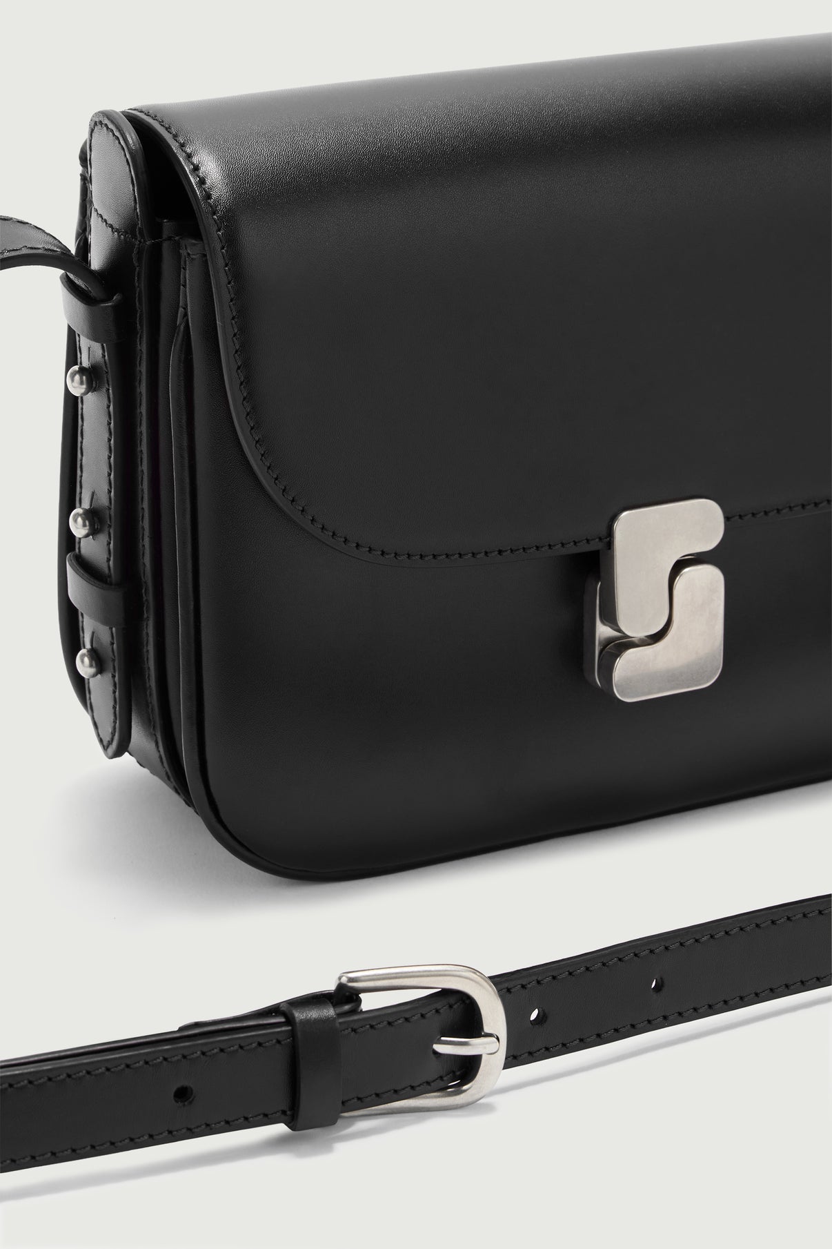 Borsa Bellissima Mini - Nero - Pelle - Donna vue 3