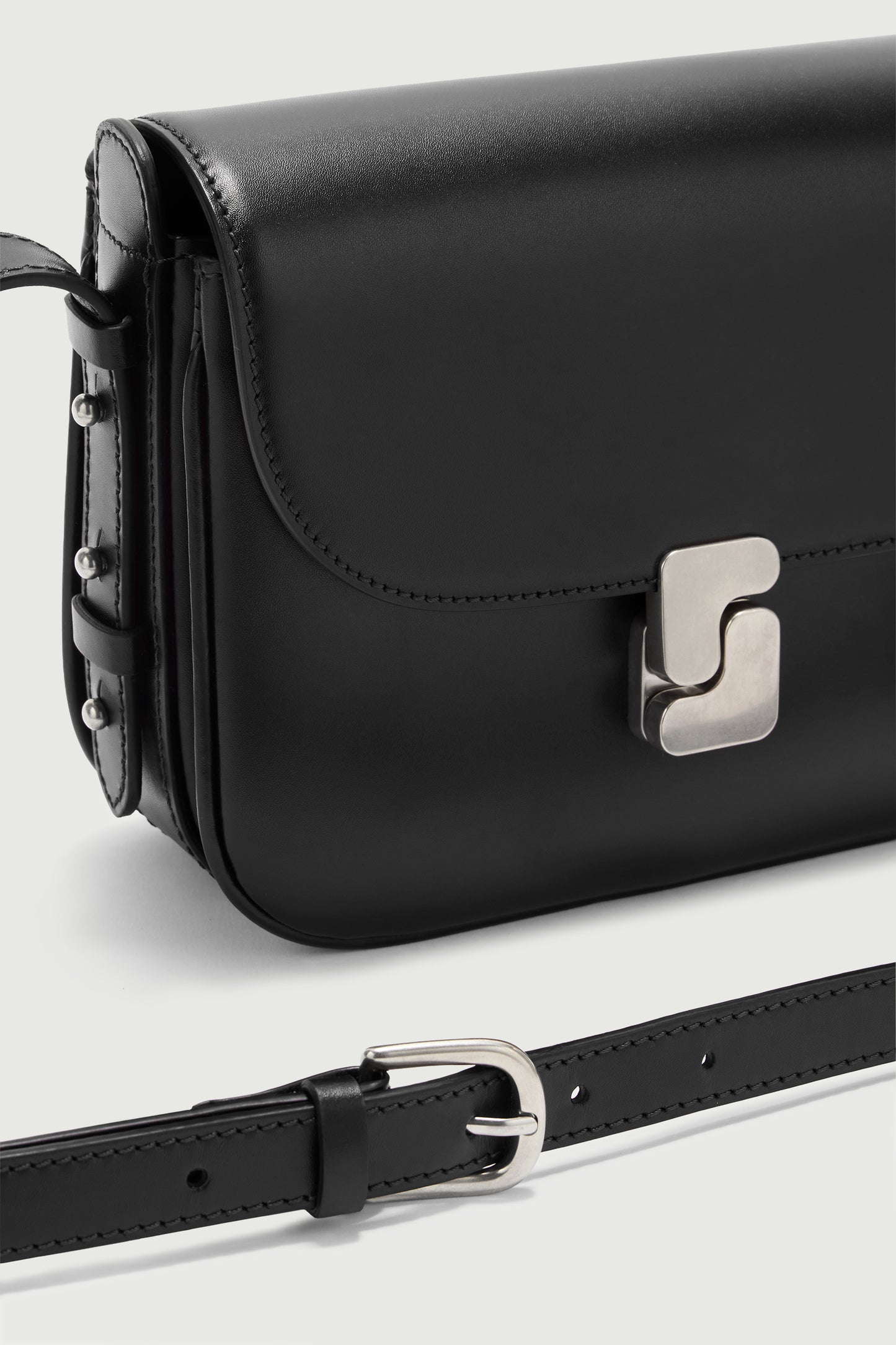 Borsa Bellissima Mini - Nero - Pelle - Donna