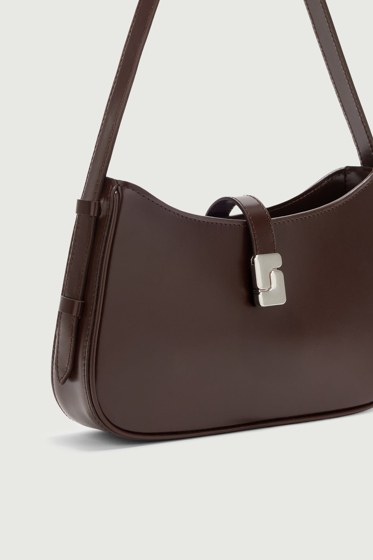 Borsa Bonnie - Cioccolato - Pelle - Donna vue 3