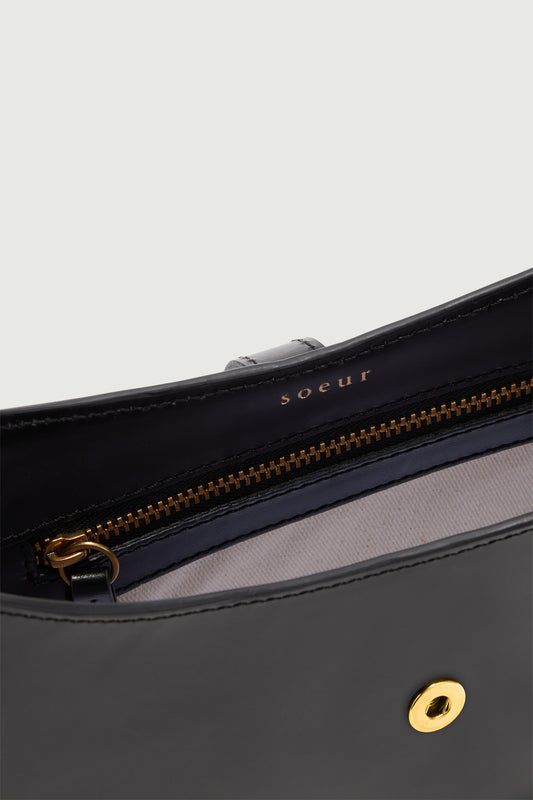 Bonnie bag - Black - Leather - Women