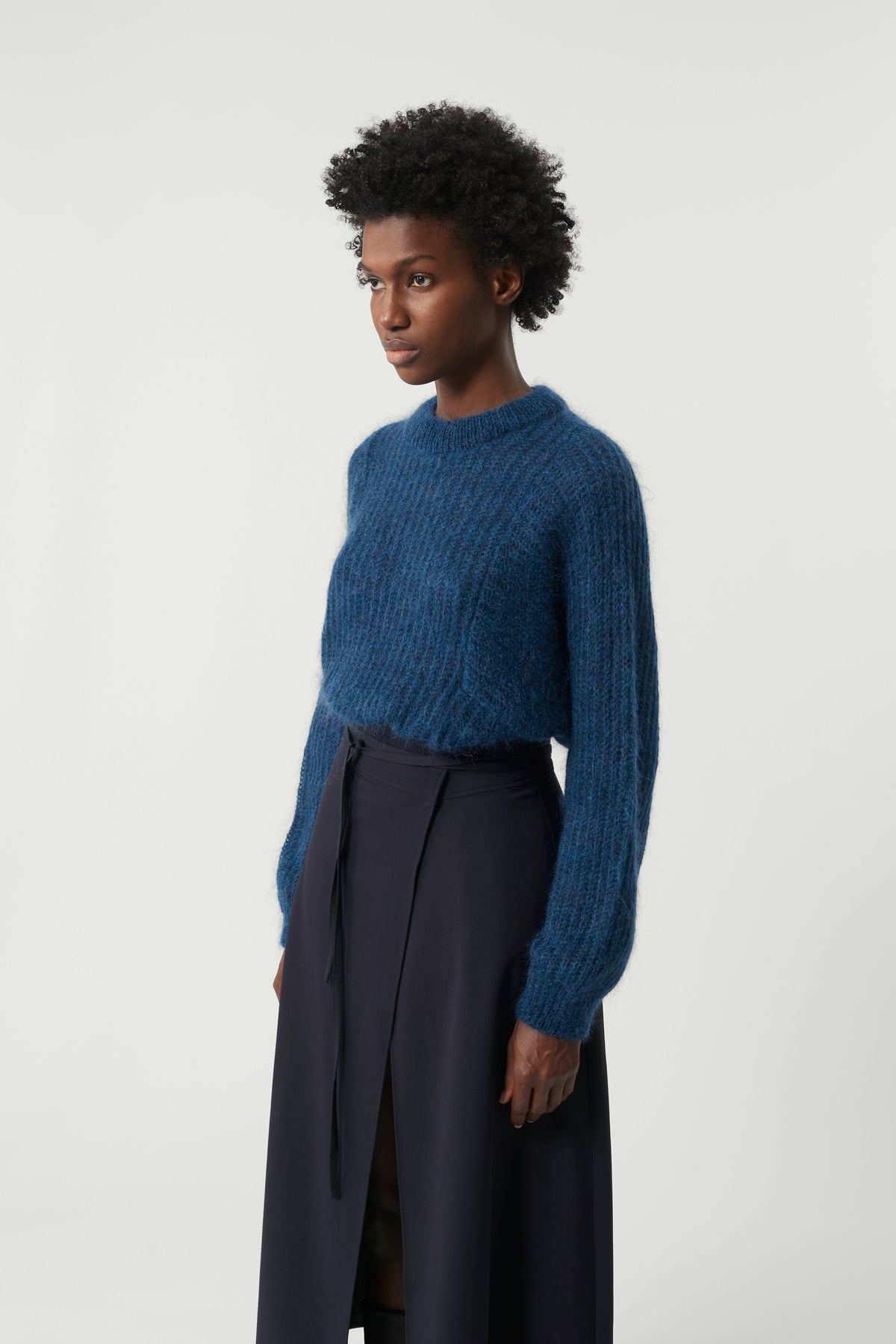PULL SISSI BLEU CLAIR vue 3