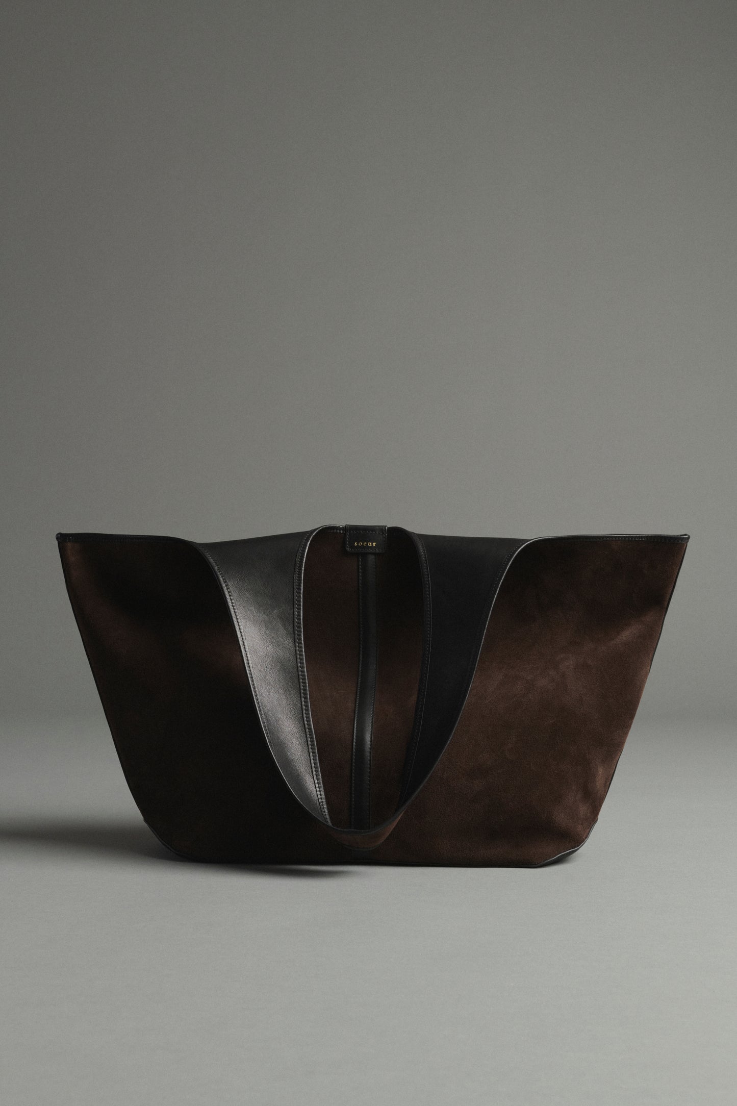 Cabas Douce - Marrone Scuro - Pelle - Donna